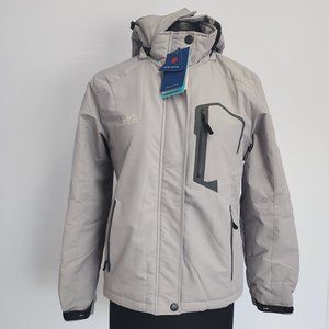 Pooluly - Winter Waterproof Windbreaker Hooded Raincoat [size s]